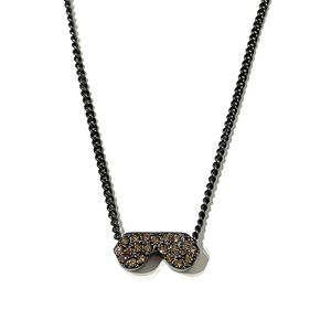 Marc by Marc Jacobs Pave Sunglasses Gunmetal Necklace